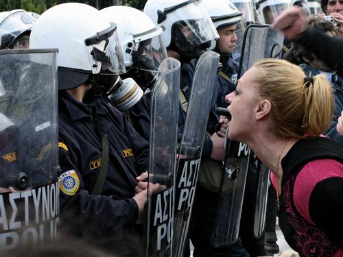 Imagens da Greve Geral na Grécia