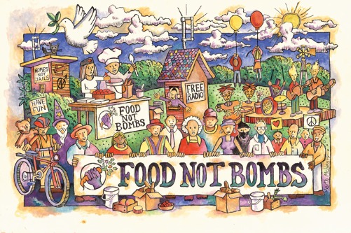[EUA] Compartilhando Comida e Anti-autoritarismo mundialmente
