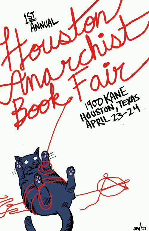 [EUA] 1ª Feira do Livro Anarquista de Houston