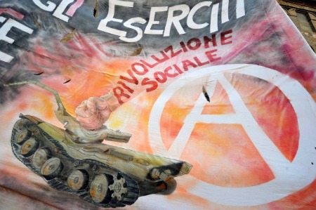 [Itália] USI faz greve geral contra a guerra na Líbia